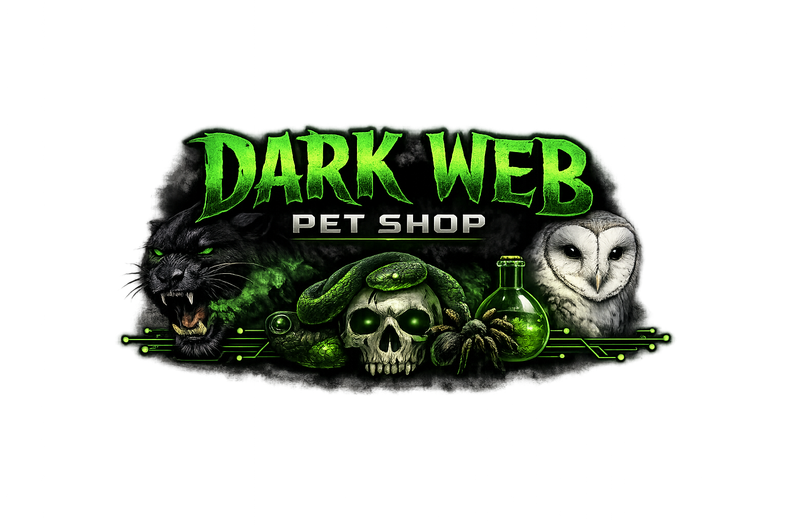 dark web pet shop logo